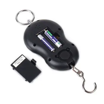Kabo Masto Rankiniai LCD Kelionės Lagaminą Virtuvės 50kg Priedai Bagažo Namų Nešiojamų Patvarus Pocket Balansas Gramas