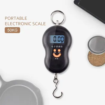 Kabo Masto Rankiniai LCD Kelionės Lagaminą Virtuvės 50kg Priedai Bagažo Namų Nešiojamų Patvarus Pocket Balansas Gramas