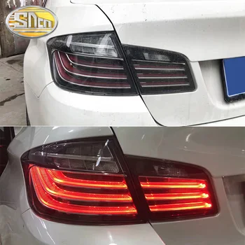 Automobilio LED užpakalinis Žibintas užpakalinis žibintas BMW F10 F18 520i 530i 2009 m. - 2018 m., LED Galinis Rūko Žibintas + Stabdžiu + Halogeninės Atvirkštinio + Posūkio Signalo