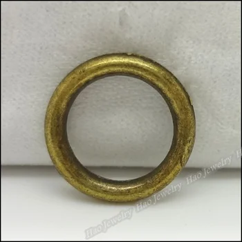 200pcs Derliaus Pakabukai Uždarytas Lituojamas šuolis žiedai, Pakabukas Antikvariniai bronzos Cinko Lydinio, Tinka Karoliai 