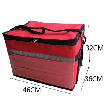 52L dviračių fiksuota suma aušintuvas maišelį atimti maisto konteineryje lauko iškylą terminis krepšys 46x36x32cm