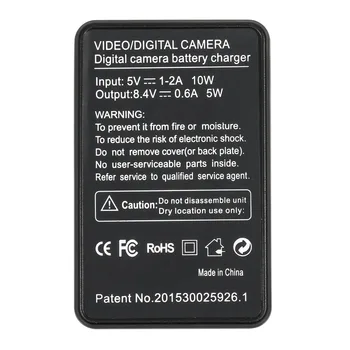 PROBTY Naujas LP-E10 LPE10 LP E10 LCD USB Kameros Kroviklis Canon EOS 1100D 1200D 1300D Kiss X50 X70 X80