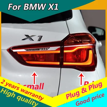 Automobilis BMW X1 LED užpakalinis žibintas 2016 2017 2018 m. X1 LED žibintas Galinis ATGAL LED lempos DRL+Dinaminis Posūkio Signalo+Stabdžiu+Atvirkštinės