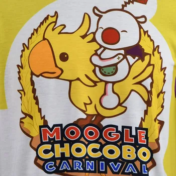 Cosdaddy Moogle Chocobo T-Shirt Galutinis Fantsy Karnavalas Noctis Lucis Caelum Cosplay Kostiumų Tee Skrybėlę Hoodie