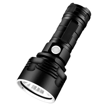 Sporto Lauke Galingas LED Žibintuvėlis XHP50 Fakelas USB Įkrovimo Vandeniui Lempos Ultra Brigh Dviračiai Zoom Žibintuvėlis