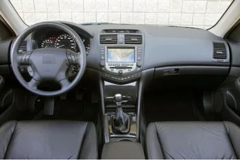 CARPLAY DSP Honda Accord 4G128G Tesla ekrano Automobilio multimedijos Grotuvas GPS Garso Radijas Stereo Galvos Vienetas Android 9 2003-2007 m.