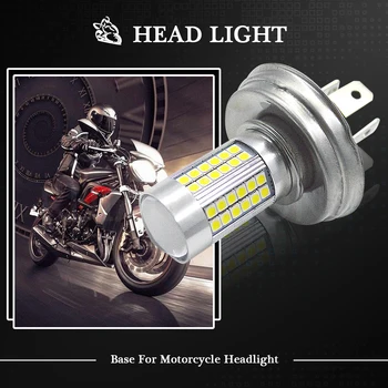 2vnt Motociklo P45T Didelis/Mažas Bixenon Šviesų LED Žibintai Lempa Motoroleris Mopedas Balta 12W LED 6 V 10-30 V LED lemputė Motociklas