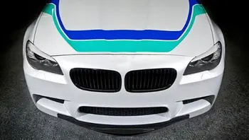 Anglies Pluošto 5 Serijos Priekiniai Lūpų Spoileris BMW 5 Serijos F10 M5 Originalus Bamperis 2012 - 2016 Automobilių Galva Bamperis spaudėmis.