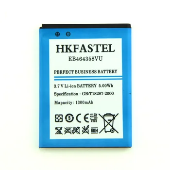 HKFASTEL EB464358VU Mobiliojo Telefono Bateriją, Skirtą Samsung Galaxy mini 2 S6500 Galaxy Ace Plus S7500 GT-S7500 GT-S6802 S6802 S6790