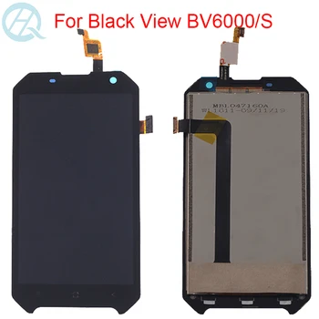Originalus LCD Blackview BV6000 BV6000S Ekranas Su Rėmo LCD Jutiklinis Ekranas Asamblėjos 4.7 Colių Ekraną, Remontas, Dalys