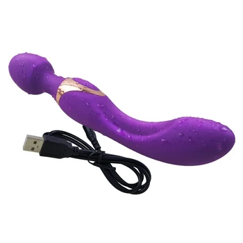 Naujas AV magic wand G Spot massager, USB mokestis Big stick vibratoriai moterims, moterų sexy clit vibratorius suaugusiųjų sekso žaislai moteris