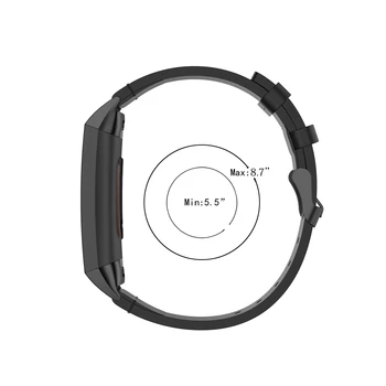Originali Pakeitimo Riešo Dirželis Fitbit Mokestis 4 Juostos Odos Watchband Smart Apyrankės Už Fitbit Mokestis 3 Band Apyrankė