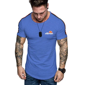 Nauji vyriški marškiniai, novatoriškų kultūros spausdinti medvilnės jersey apvalios kaklo trumpomis rankovėmis T-shirt futbolo marškinėliai
