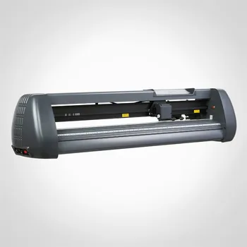 Už prieinamą kainą vinyl cutter 34 colių braižytuvai mašina 870mm popieriaus tiekimo su stovu