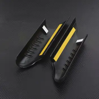 Mactions ABS Apatinės Šakės Kojos Padengti Verstuvai, Skydai Black Chrome 