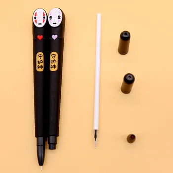 36pcs/pak kūrybos Japonų animacinių filmų Lieknas Žmogus Defensor grimace gelio rašiklis, mokyklinės prekės, biuro unisex pen pasirašyti pen roller pen