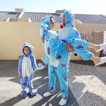 Pižama Mergaitėms Berniukai Suaugusiųjų Gyvūnų Pižama Rinkiniai Sleepwear Vienaragis Pižama Kigurumi Unicornio Moterų Onesie Pižamos Vaikams