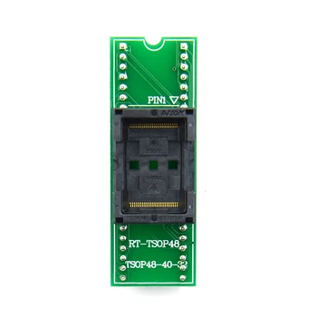 TSOP48 Į DIP48 Lizdas Universalus IC Programavimo Adapteris Keitiklis Bandymo Lizdas, 0.5 mm Žingsnio integrinio Grandyno