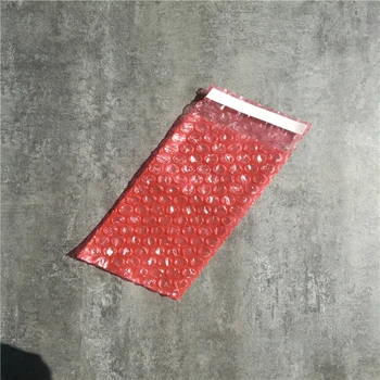18*25 cm+3 50Pcs Raudona & Anti static Burbulas PE Save Sandarinimo Burbulas Vokai Wrap & Maišelis Maišas, Pripučiami Burbulo Plėvelės, Putplasčio Pakuotės
