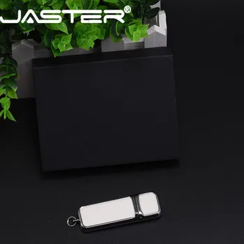 JASTER logotipą spalvoto spausdinimo oda usb 2.0 atminties lazdos 