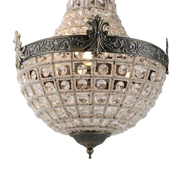 Senovinių Karališkosios Imperijos Stiklo Kristalų LED Šiuolaikinės Europos Šviestuvo Lempos Blizgikliai Lemputės G9 Gyvenimo kambario, miegamasis, virtuvė, kavinė, parduotuvė