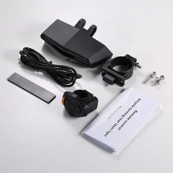 Karšto pardavimo ABS Smart Galiniai Lazerio Dviračių Žibintas, Dviračio Lempa LED USB Įkrovimo Belaidžio Nuotolinio valdymo Tekinimo Kontrolės Cyclingt