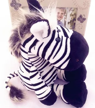 35cm 50cm Vokietija džiunglių brolis zebra Mielas pliušinis žaislas, lėlė, už gimtadienio dovana 1pcs