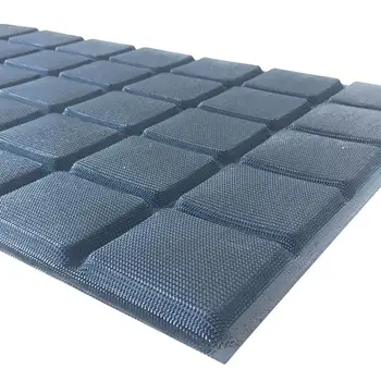 Bluedrop silikono tartlets formrectangle formos kepimo skardos panini pelėsių kvadratinių formų 8,5 cm 35 urvas