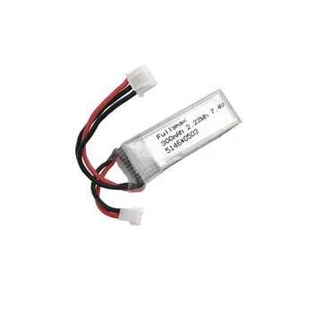 7.4 V 300mah lipo įkrovikliu, USB kroviklis 3in1 kabelis WLToys F959 XK DHC-2 A600 A700 A800 A430 atsarginės dalys, 7.4 V F959