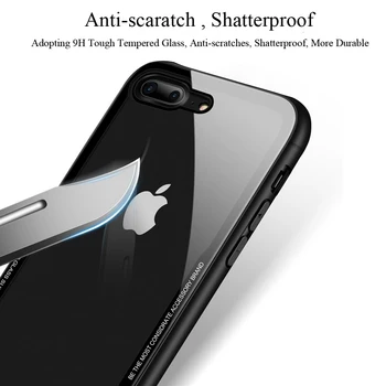 FLOVEME Grūdintas Stiklas Telefono dėklas Skirtas iPhone 11 Pro Max Atvejų 