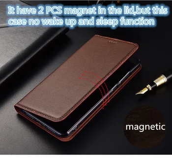 Natūralios Odos Magnetinis Dėklas Kredito Kortelės turėtojas KOLEGA Realme X50 Pro 5G Telefoną Atveju KOLEGA Realme X50 5G Telefonas Maišelį Dangtis