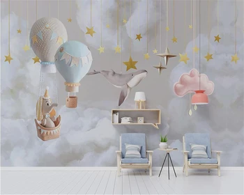Beibehang Pritaikytas šiuolaikinių vaikų kambarys, TV foną, mergina, sienų danga namo sienos tapetai dokumentai namų dekoro tėtis peint