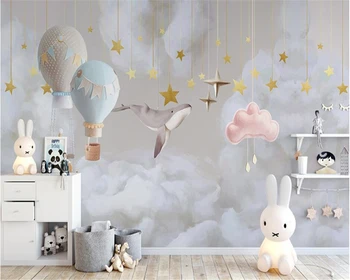 Beibehang Pritaikytas šiuolaikinių vaikų kambarys, TV foną, mergina, sienų danga namo sienos tapetai dokumentai namų dekoro tėtis peint