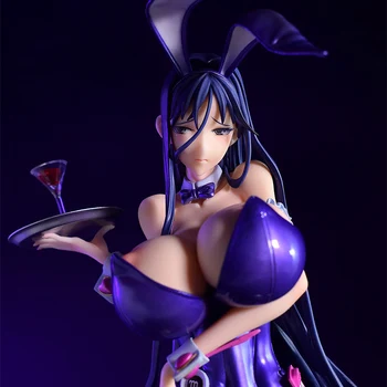 27cm Masto Sexy Bunny Mergina Suzuhara Misa Veiksmų Skaičius, Mahou Shoujo PVC Anime Modelis Žaislas Dovana Kolekcionieriams Liemenėlė Nuimamas