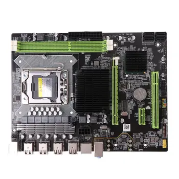X58 Motininę LGA1366 Lizdas DDR3 KOMPIUTERIO Darbalaukį Mainboard Kompiuterio Plokštę už ECC REG RAM Serveris