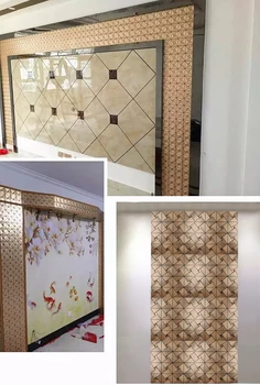 Yazi Metalo Geometrinis Modelis Freskos 3d Tapetai, Prabangūs Sienos Popieriaus gyvenamojo Kambario, Miegamojo, Vonios kambario, Virtuvės Sienų Apdaila