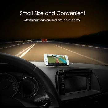 Universalus Automobilinis Telefono Laikiklis, Magnetinis 360 Laipsnių Sukimosi GPS Stovėti Automobilių Mobiliojo Telefono Turėtojas 
