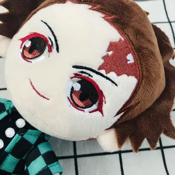 Anime Demon Slayer Kimetsu nr. Yaiba pliušinis lėlės, Minkšti žaislai, Kamado Tanjirou Nezuko Agatsuma Zenitsu Vaikams dovanos vaikams