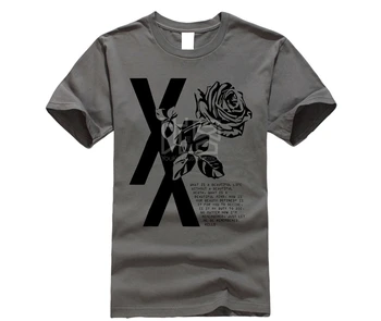 Prekės vyrų marškinėliai MGK T XX Marškinėliai Gėlių Black Rose Vyrams, Moterims, Vaikams
