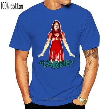 Carrie Viršūnes Tee Marškinėliai 1976 Siaubo Filmas Brian De Palma Stephen King Knygą T-Shirt Aukštos Kokybės