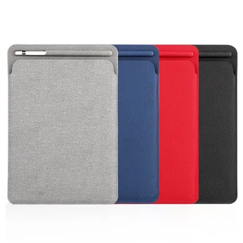 Lino apdaila Sleeve Case for iPad Pro 10.5 Maišelis Maišelio Dangtelis su Pieštuku Lizdą, skirtą 