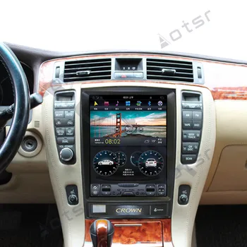 Automobilio Multimedijos Grotuvas Stereo GPS DVD Radijo Navigacijos Android 9 Toyota Crown 12 13 14 S180 S200 S210 2008-2012 automobilių dvd