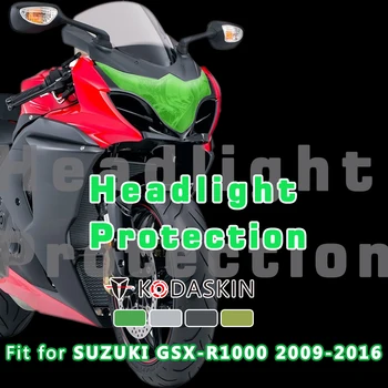 KODASKIN Motociklų Aksesuarų ABS priekinis žibintas Ekrano Apsaugos Dangtelis priekinis žibintas apsauga SUZUKI GSXR 1000 gsxr1000 2009-2016