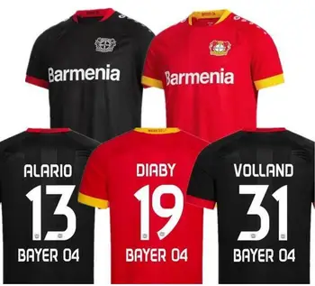 Vyrai rinkinys 20 21 Leverkusen NAMŲ L. GIRTAS 2020 2021 Leverkusen HAVERTZ DEMIRBAY ALARIO VOLLAND Vyrų MAILLOT DE marškinėliai