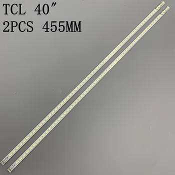 2VNT SKIRTI TCL L40F3200B LED backlight LJ64-03029A 2011SGS40 5630 60 H1 REV1.1 lempa 455mm 60LED Originalus LCD lempos