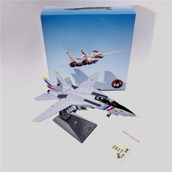 1:100 1/100 Masto JAV F-14 Tomcat VF-2 Kovotojas Diecast Metal Lėktuvo Plokštumos Orlaivio Modelis Žaislas