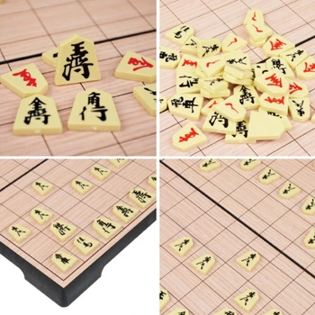 Japonija Šogi Magnetinio Sulankstomas Japonijos Šachmatų Žaidimas, stalo Žaidimas, Dėlionės, Žaislų 25×25 cm Dropshipping