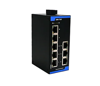 Pramoninės Klasės Ethernet Switch 5 Uostą 8 Port 9. uosto Pramonės Jungiklis 12V24V Vadovas Jungiklis IDM-7180 IDM-7150