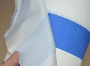 450D Dryžuotas spausdinti Oksfordo audinys neperšlampama medžiaga Baldakimu palapinė, skėtis audinys Padengtas PU 150cm Plotis 280g/metras