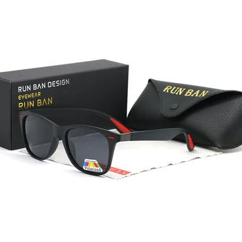Naujas Mados Aikštė Ponios Poliarizaciniai UV400 Akiniai nuo saulės vyriški Akiniai Klasikiniai, Retro Prekės ženklą, Dizainą, Vairavimo spinduliai Klasikinis Saulės akiniai